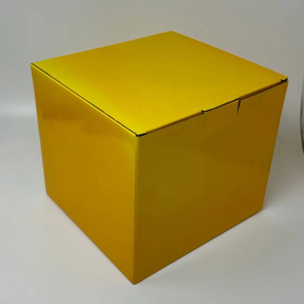 Ecolution Microwave Popcorn Popper Yellow Silicone Clear Glass 3 Quart Butter